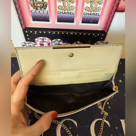 GUCCI GG Guccissima Leather Long Wallet with Chain - Picture 11 of 16